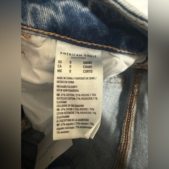 NWTs American Eagle Size 0 Short Jeggings - Picture 4 of 7